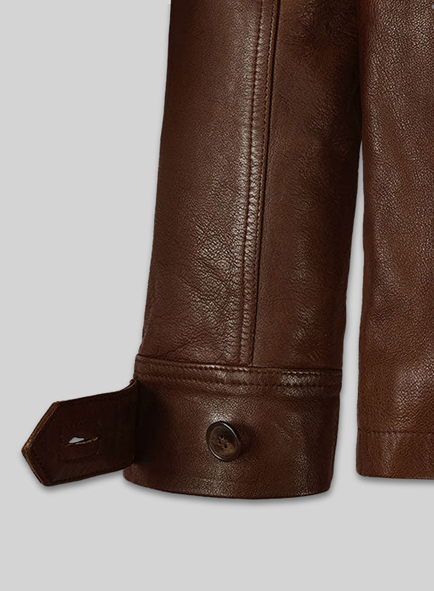 Jensen Ross Ackles Supernatural Season 7 Leather Jacket