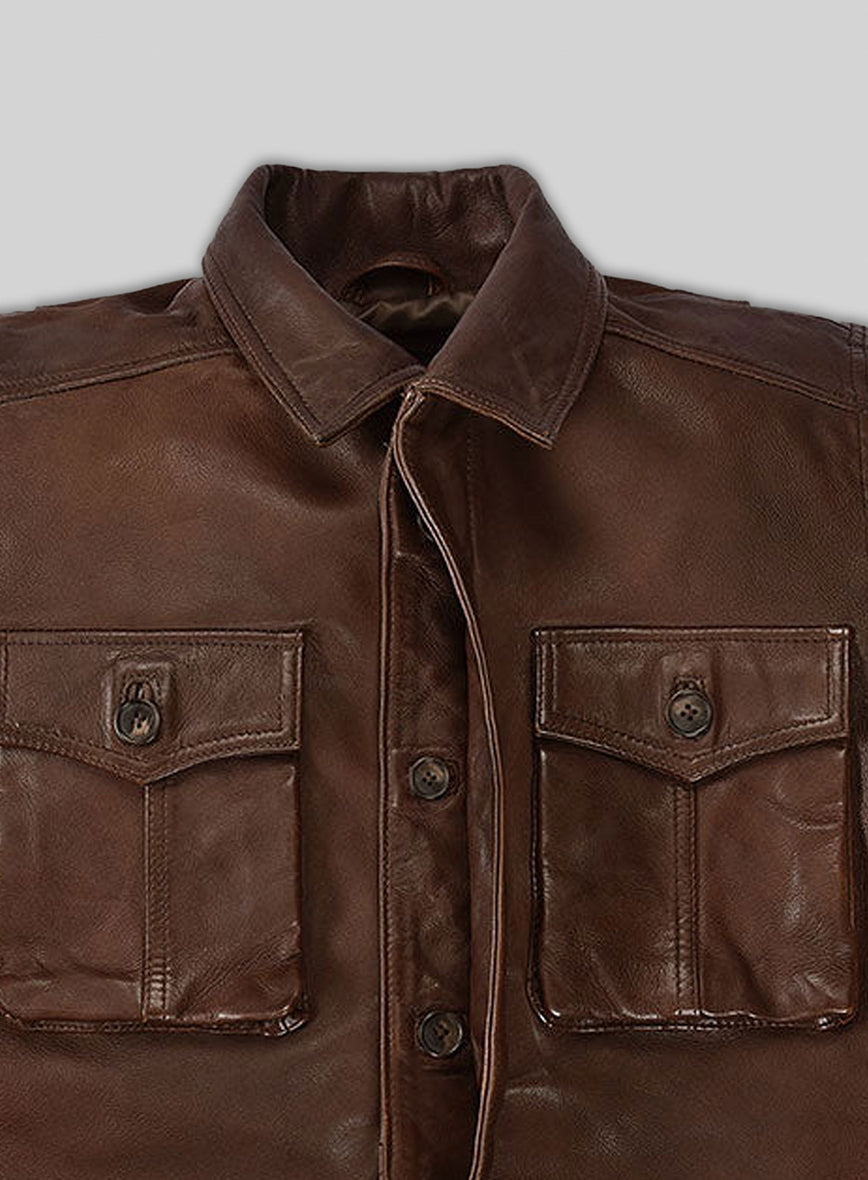 Jensen Ross Ackles Supernatural Season 7 Leather Jacket