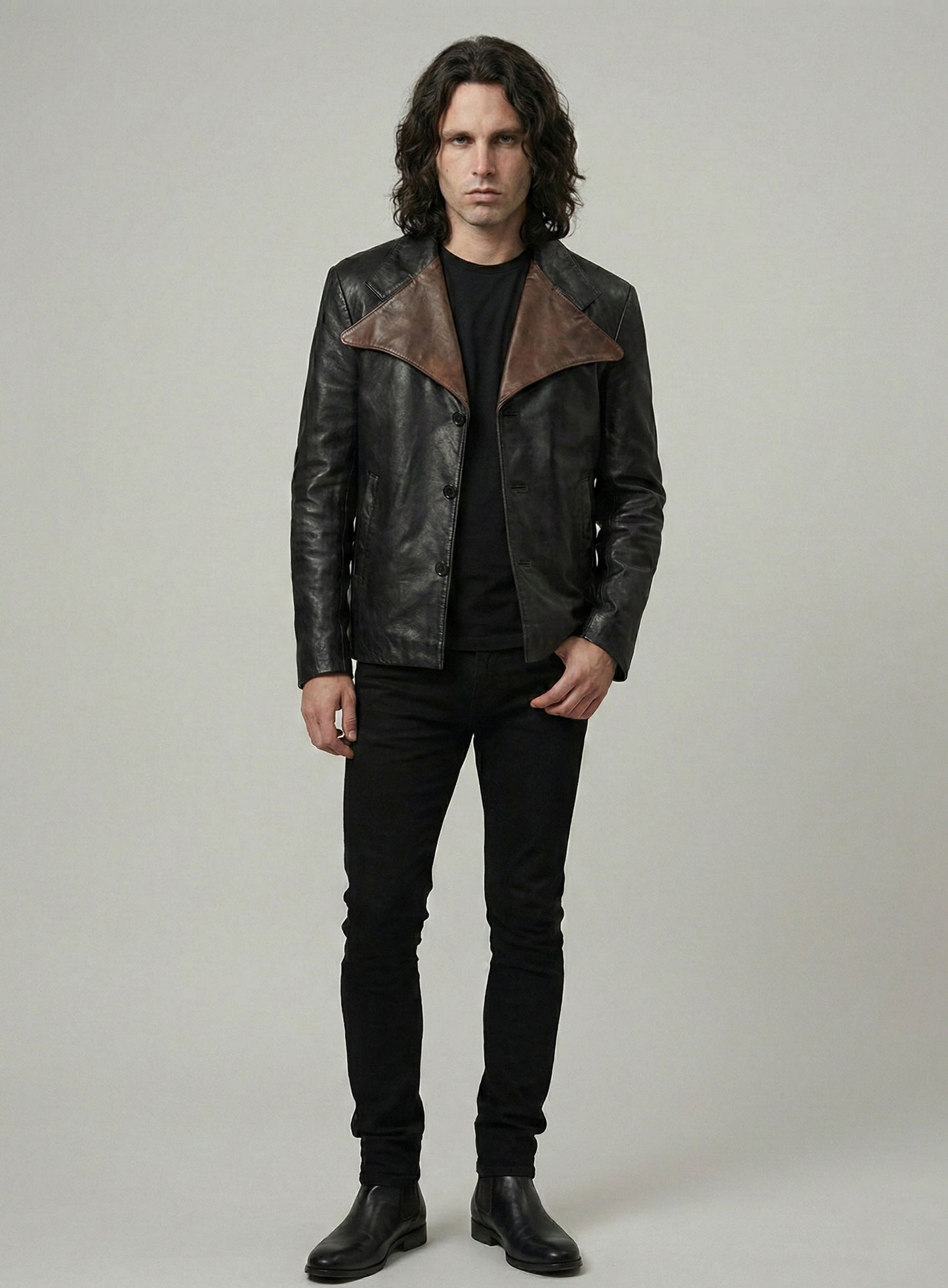 Jim Morrison Leather Jacket