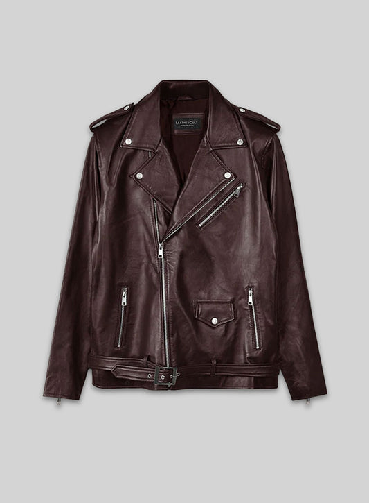 Joe Jonas Leather Jacket