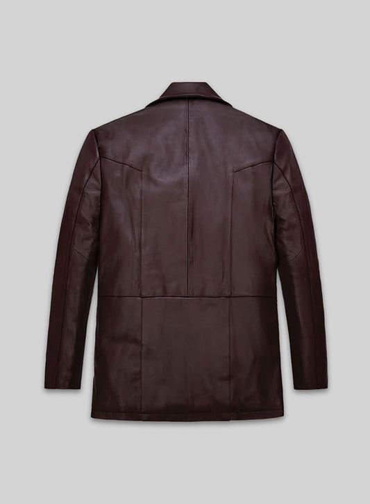 Johnny Depp Donnie Brasco Leather Blazer