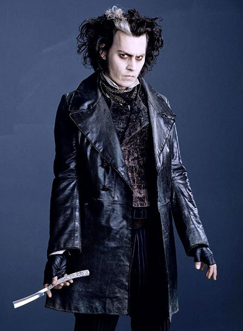 Johnny Depp Sweeney Todd Leather Coat - LeatherCult