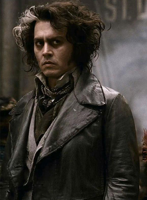 Johnny Depp Sweeney Todd Leather Coat - LeatherCult