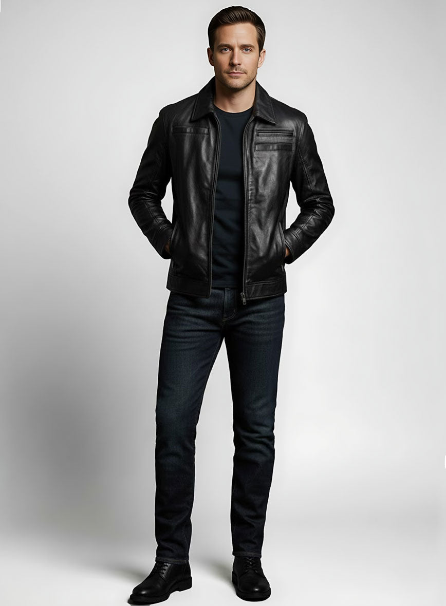 Joseph Gordon Looper Leather Jacket