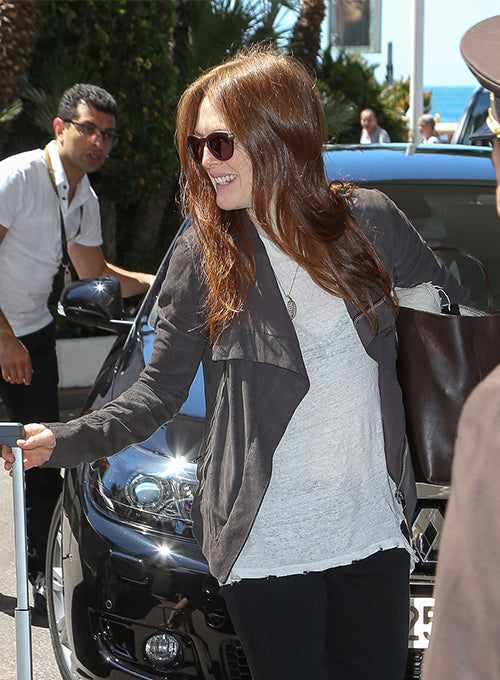 Julianne Moore Leather Jacket - LeatherCult