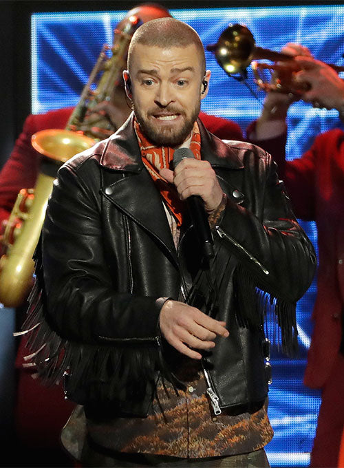 Justin Timberlake Super Bowl Halftime Show 2018 Leather Jacket - LeatherCult