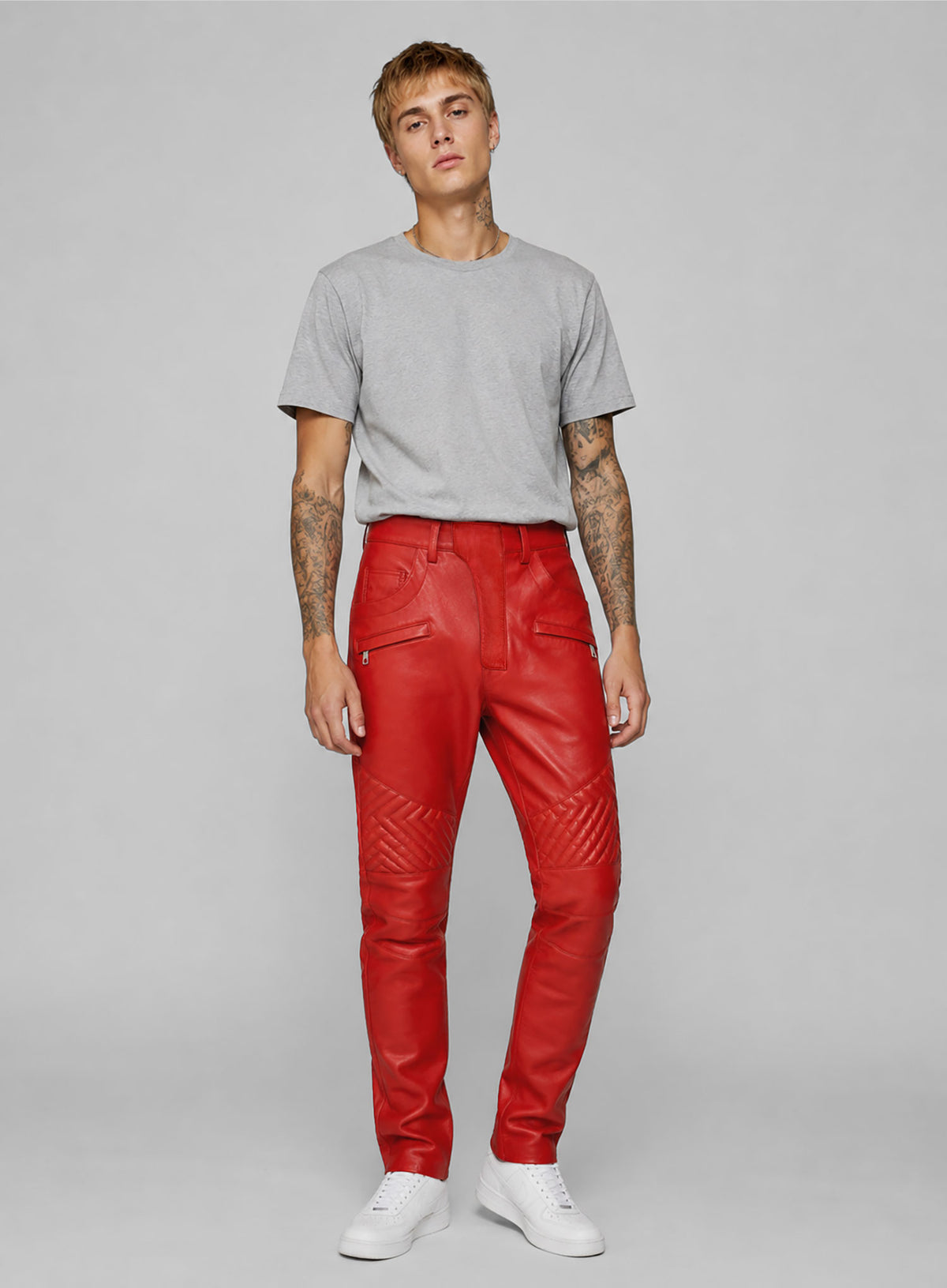 Justin Bieber Leather Pants #1