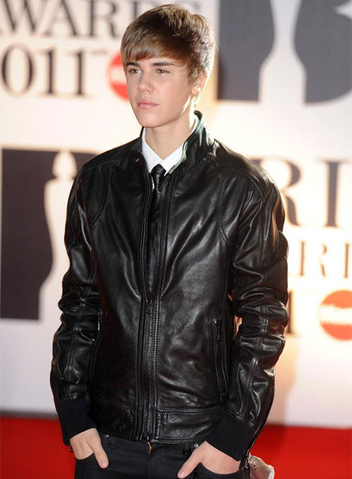 Justin Bieber The BRIT Awards Leather Jacket - LeatherCult