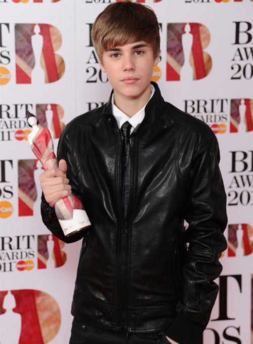 Justin Bieber The BRIT Awards Leather Jacket - LeatherCult