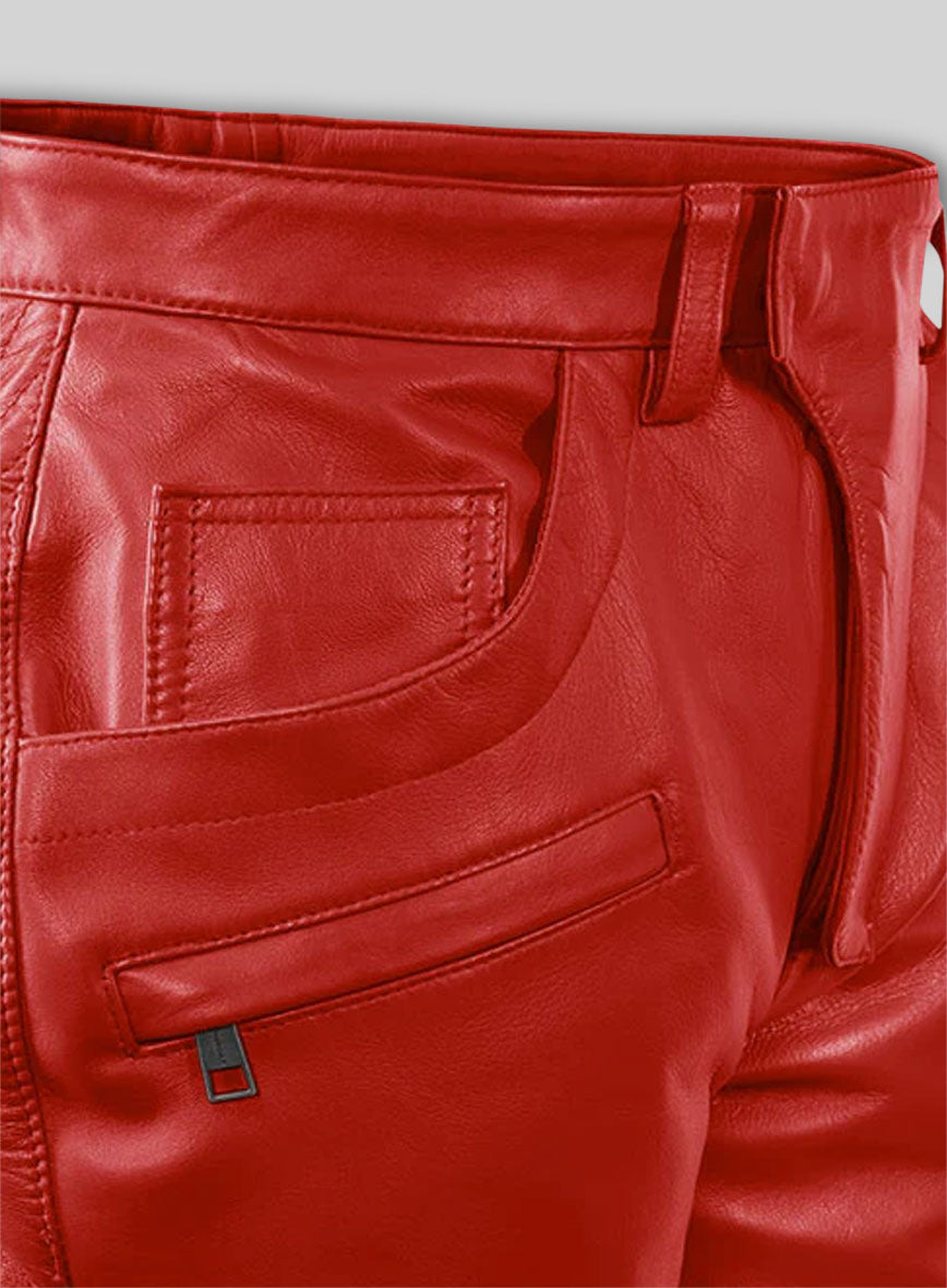 Justin Bieber Leather Pants #1