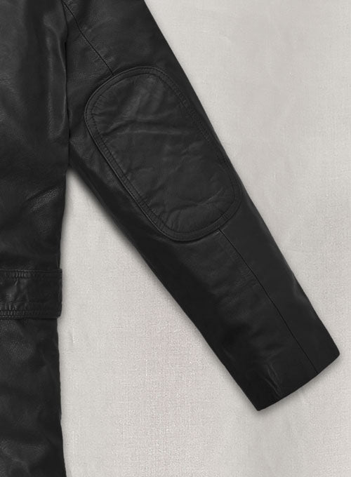 Karl Urban The Boys Leather Long Coat - LeatherCult