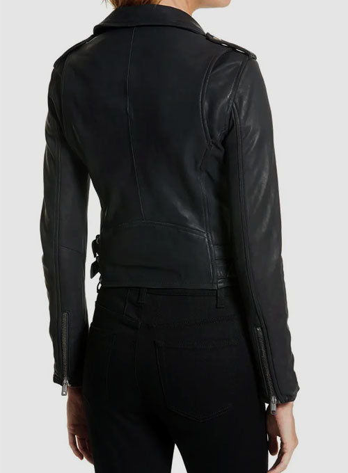Katie Cassidy Arrow Leather Jacket - LeatherCult