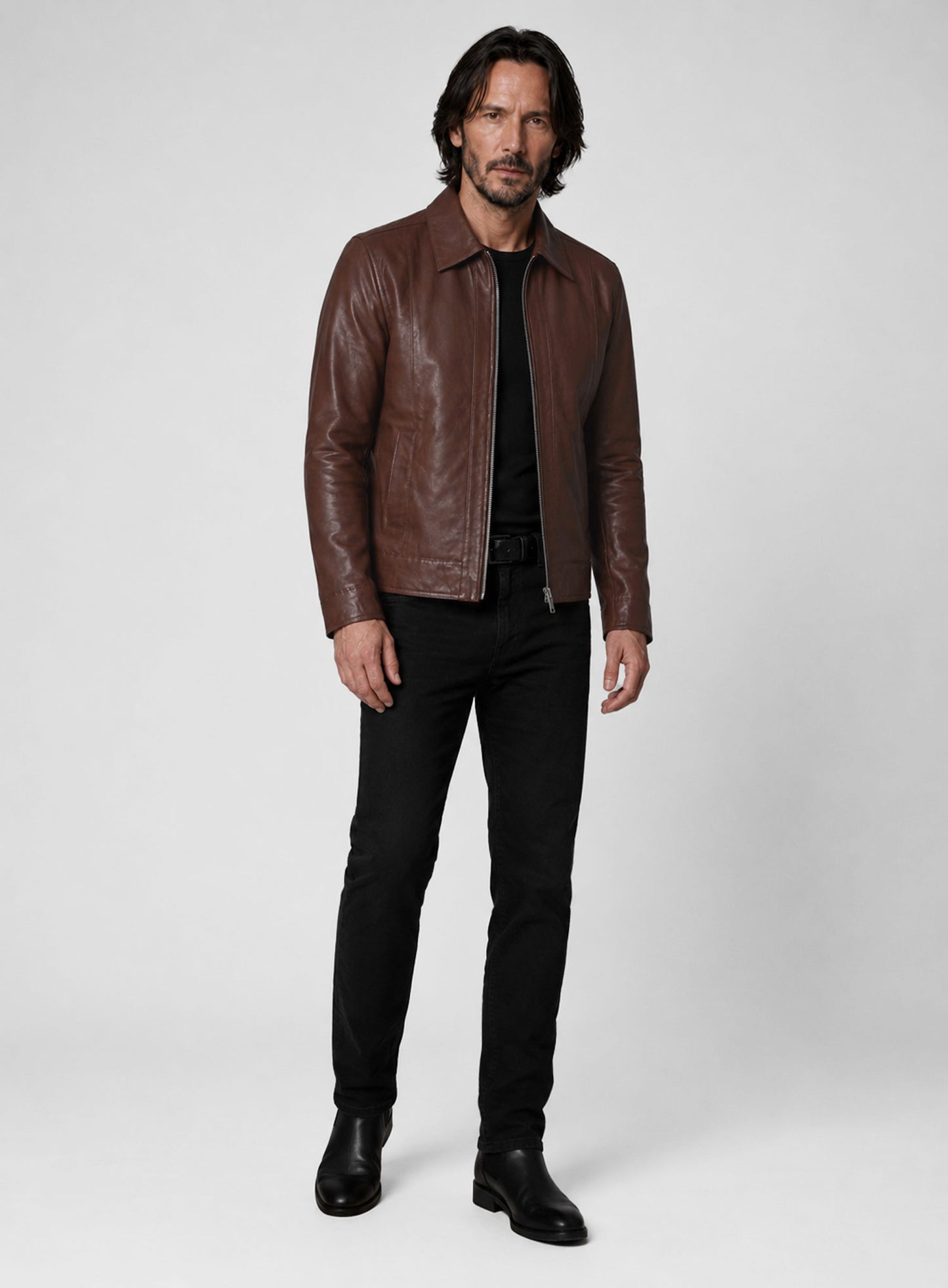 Keanu Reeves John Wick Leather Jacket
