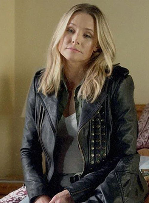 Kristen Bell Veronica Mars Season 4 Leather Jacket - LeatherCult