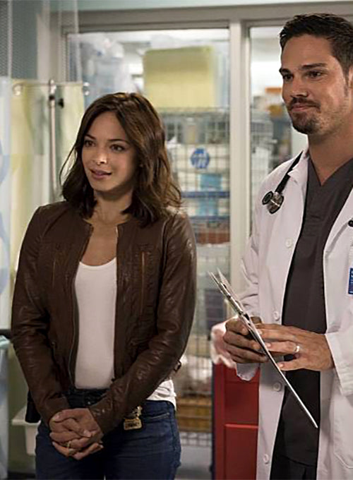 Kristin Kreuk Beauty and the Beast Leather Jacket - LeatherCult