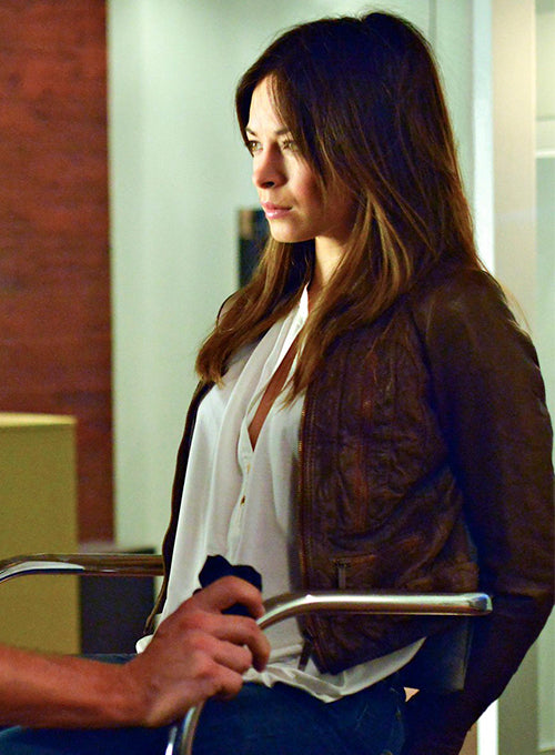 Kristin Kreuk Beauty and the Beast Leather Jacket - LeatherCult