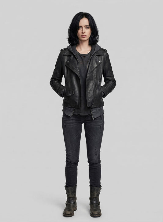 Krysten Ritter Jessica Jones Leather Jacket