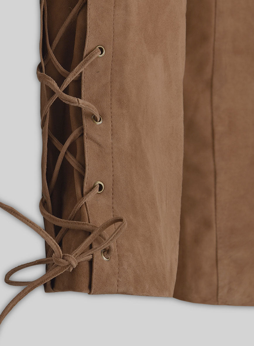 Laced Leather Pants - Style # 515