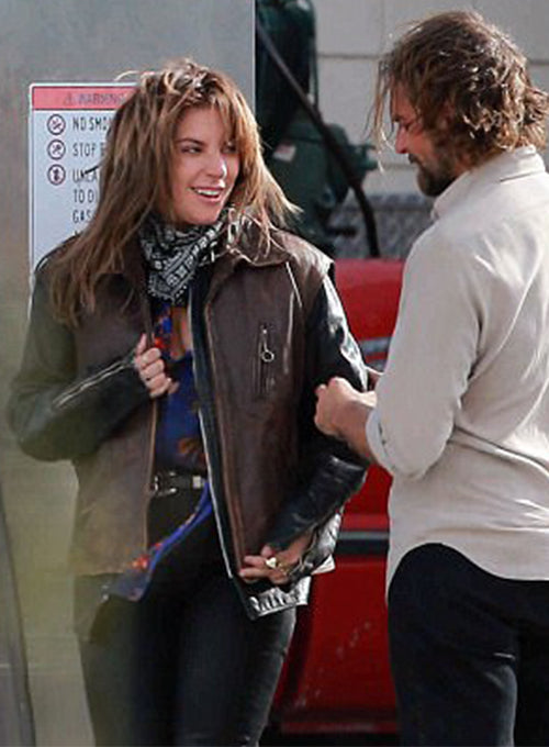 Lady Gaga A Star Is Born Leather Vest - LeatherCult