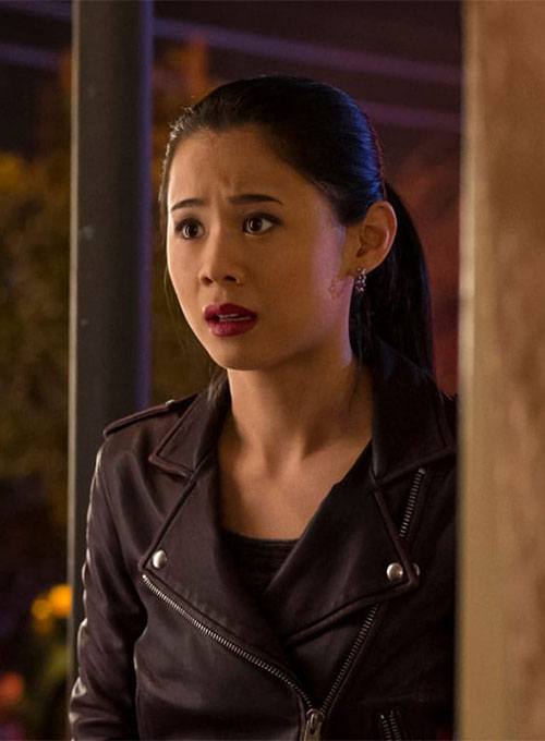 Leah Newis Nancy Drew Leather Jacket - LeatherCult