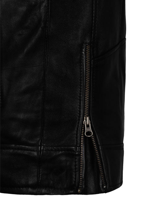 Leather Biker Vest # 315 - LeatherCult