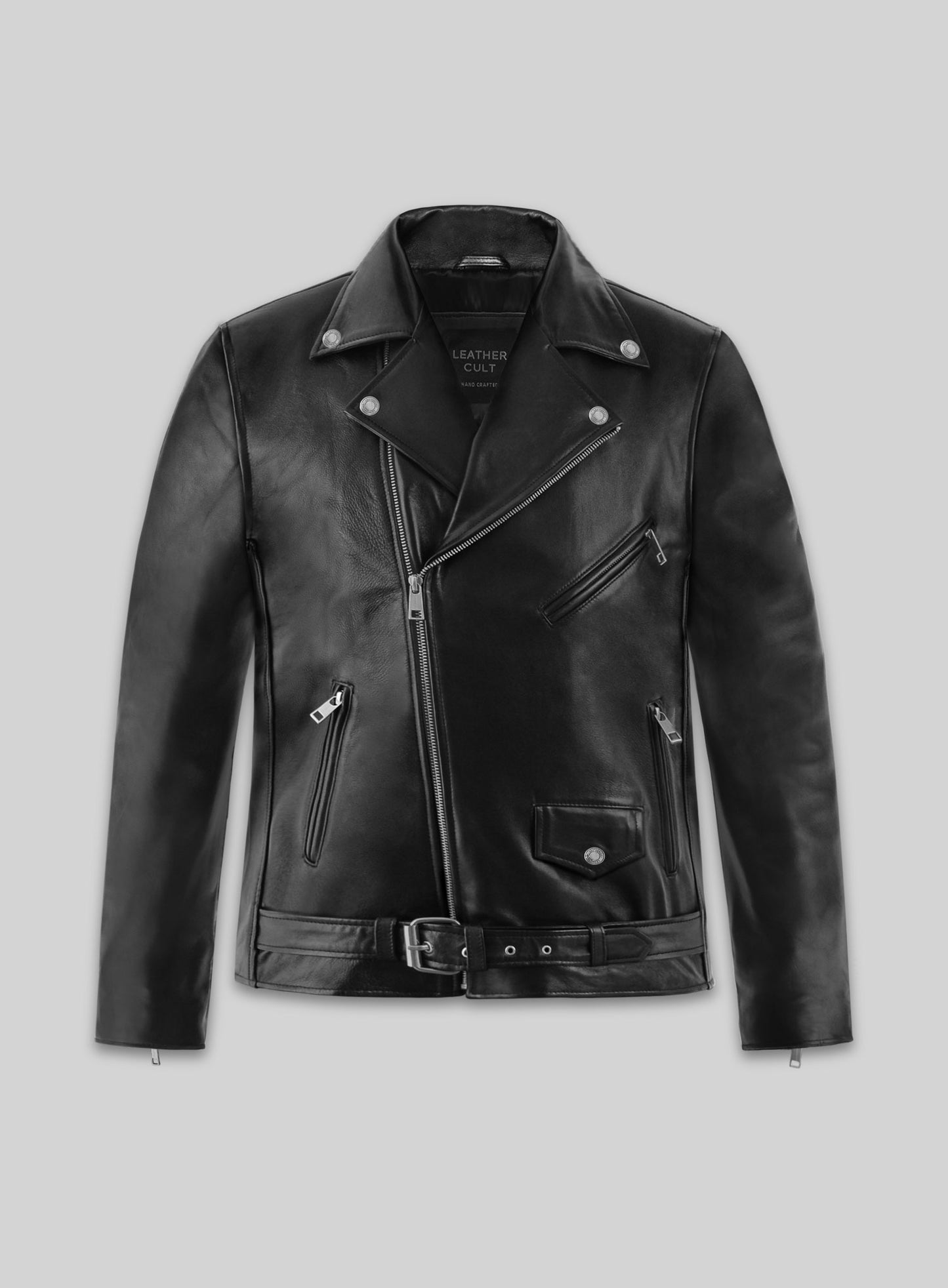 Leather Biker Jacket #1