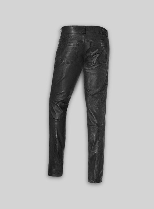 Leather Biker Jeans - Style #501