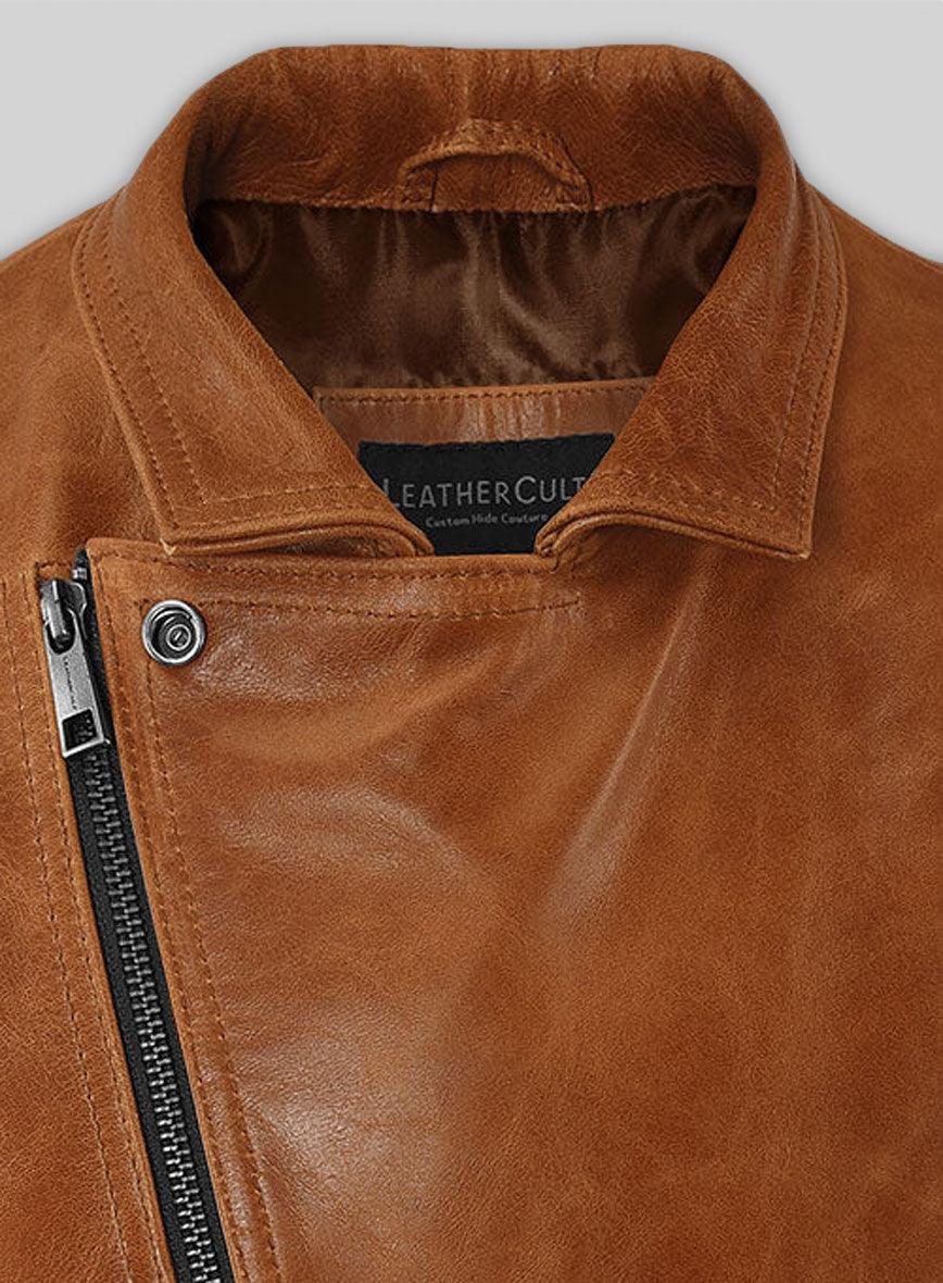 Leather Biker Vest # 311