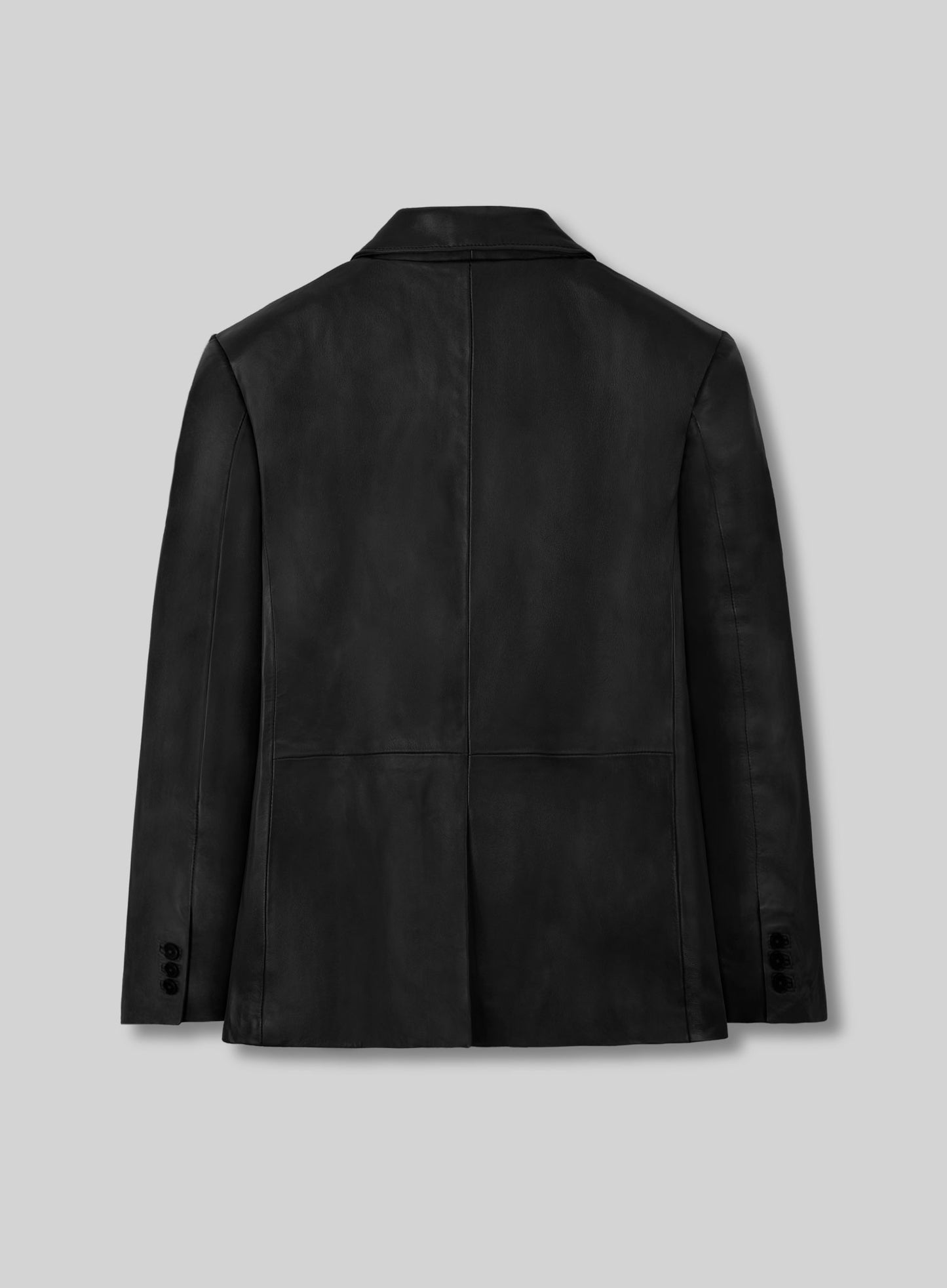 Leather Blazer - 42 Regular