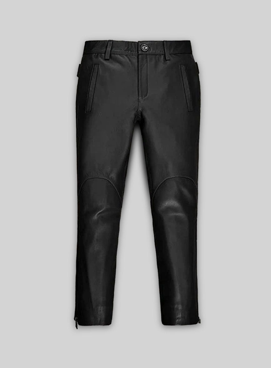 Leather Capri