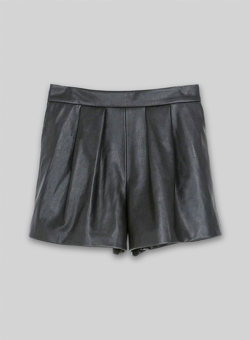 Leather Cargo Shorts Style # 381