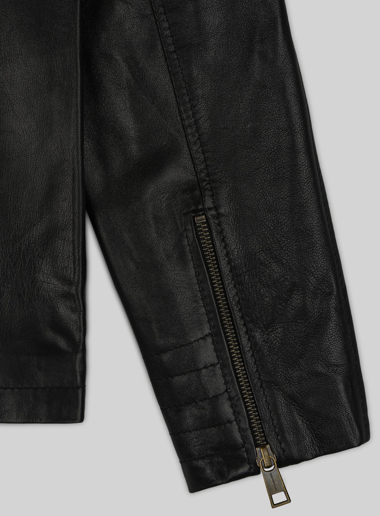 Leather Hood Jacket #109