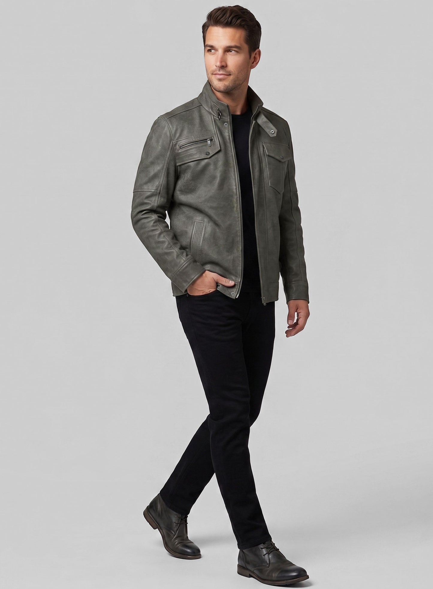 Leather Jacket #128