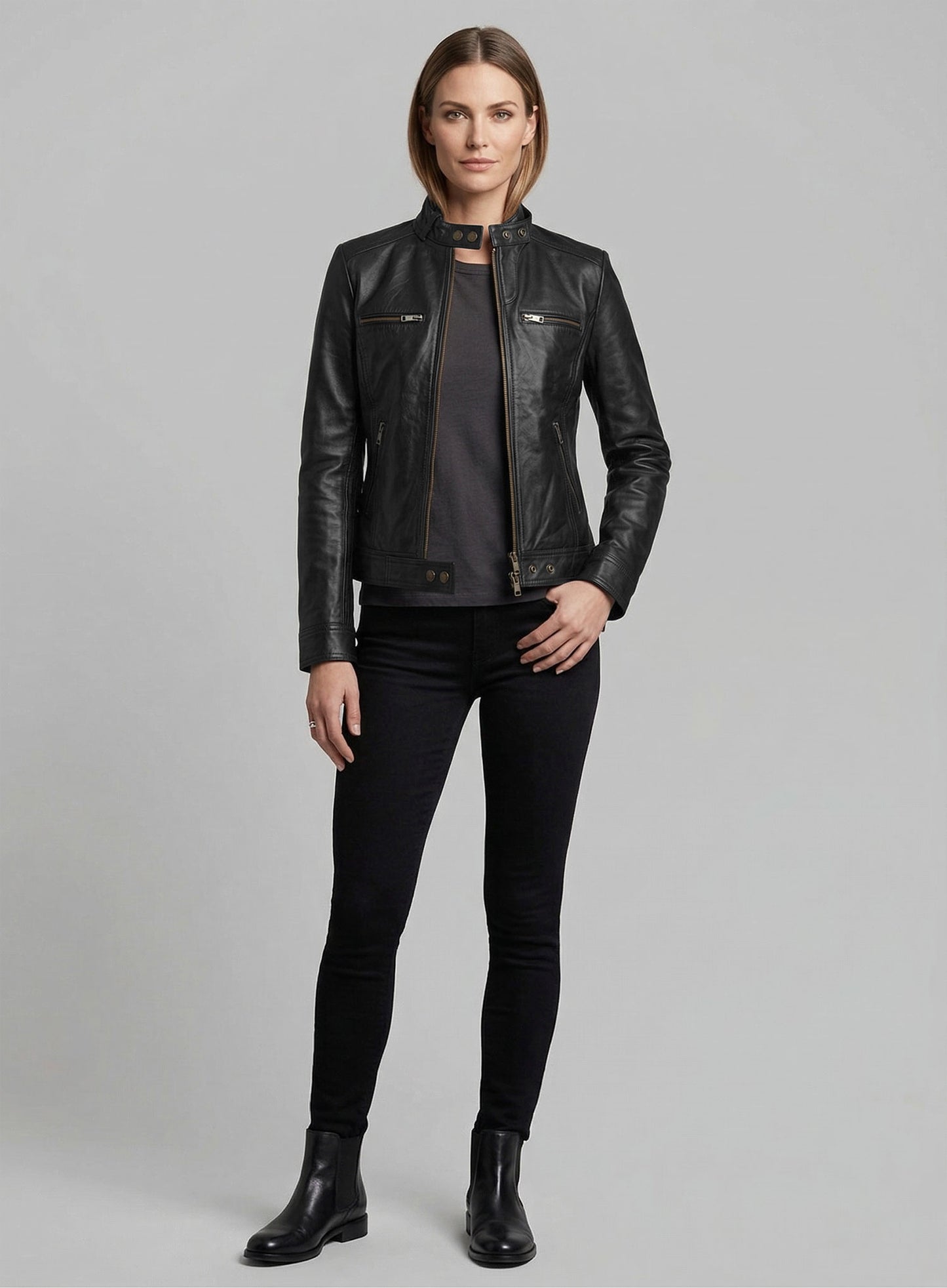 Leather Jacket # 217