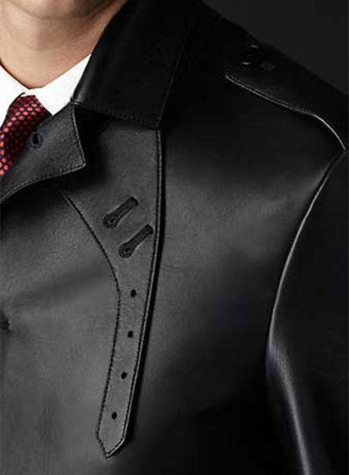 Leather Long Coat #204 - LeatherCult