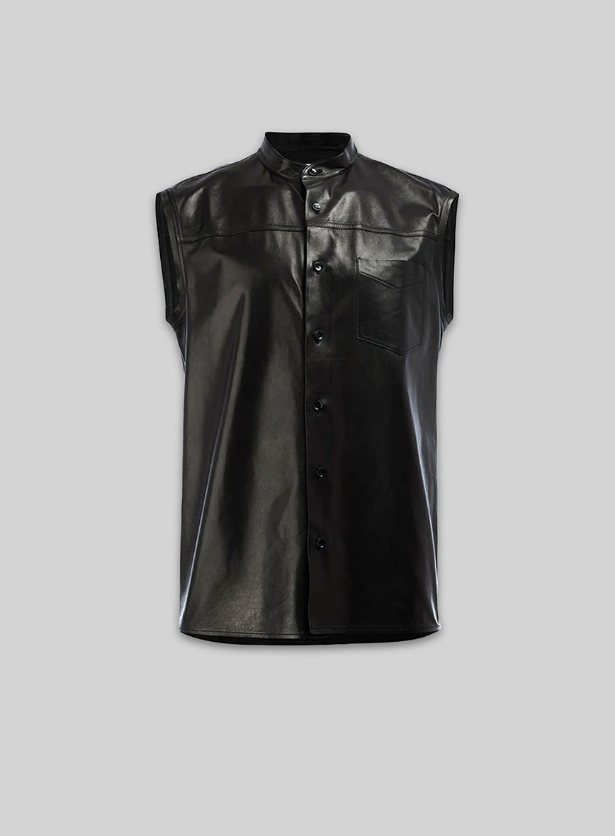 Leather Shirt Sleeveless #2