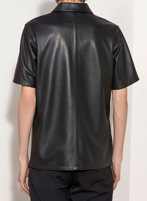 Leather T-Shirt #3 - LeatherCult