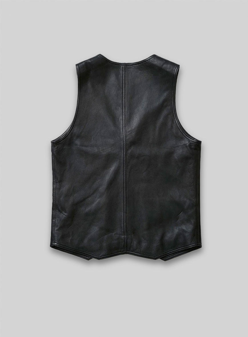 Leather Vest # 322