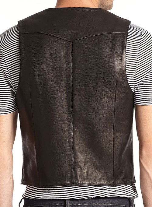 Leather Vest # 334 - LeatherCult