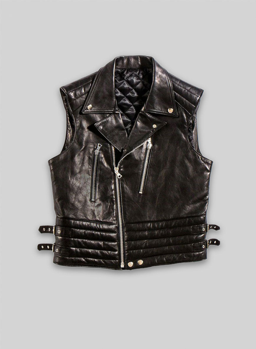 Leather Vest # 337