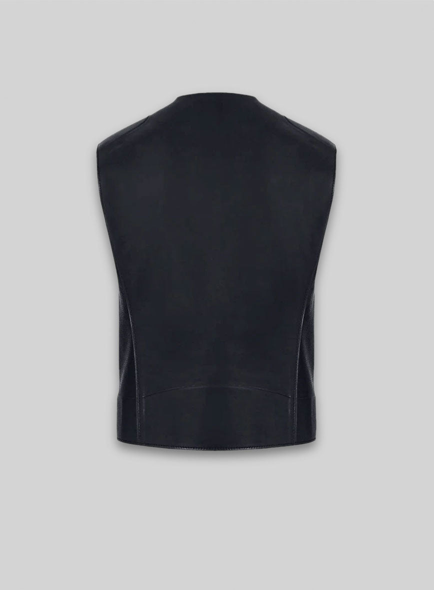 Leather Vest # 344