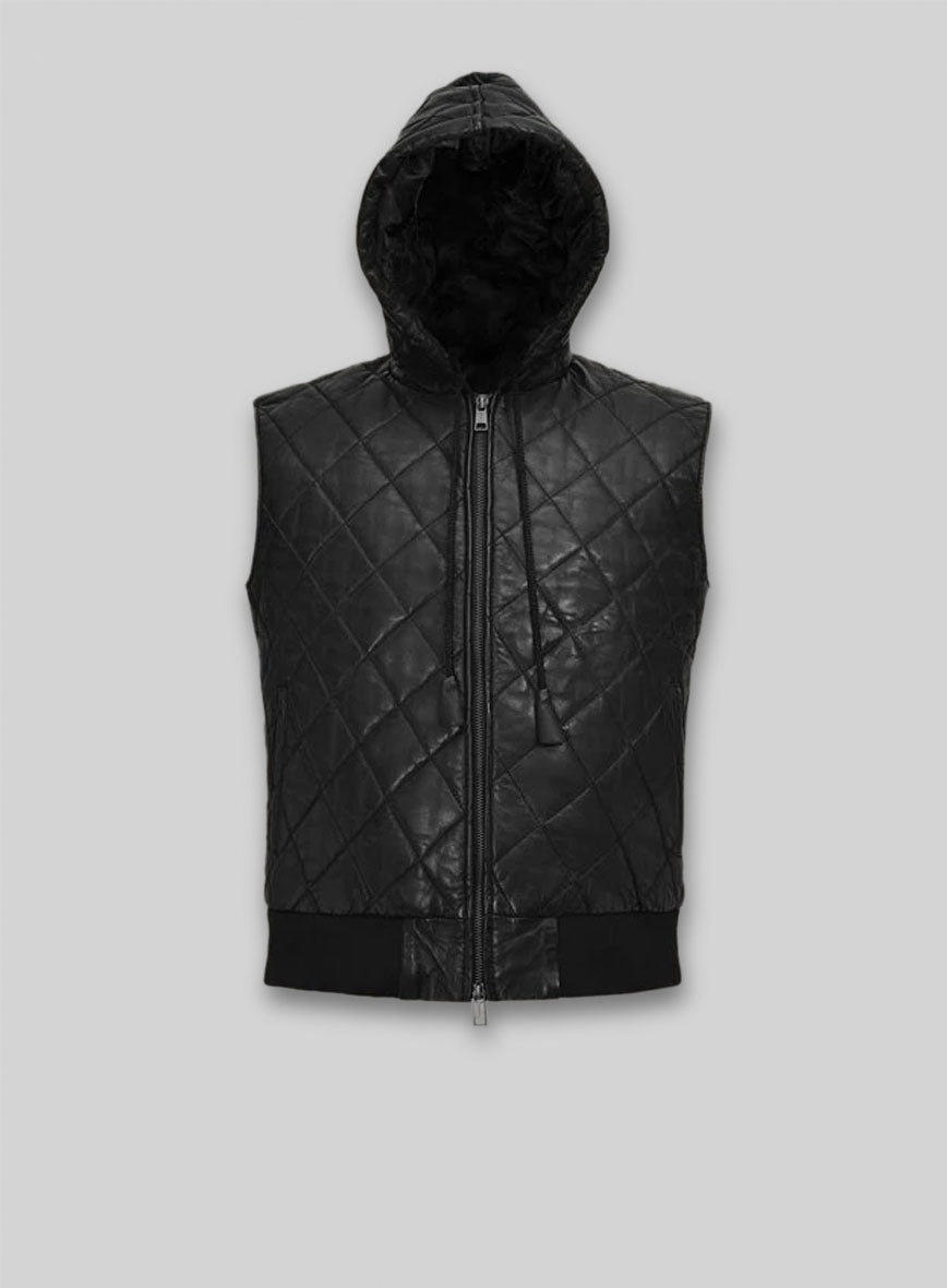 Leather Vest # 326