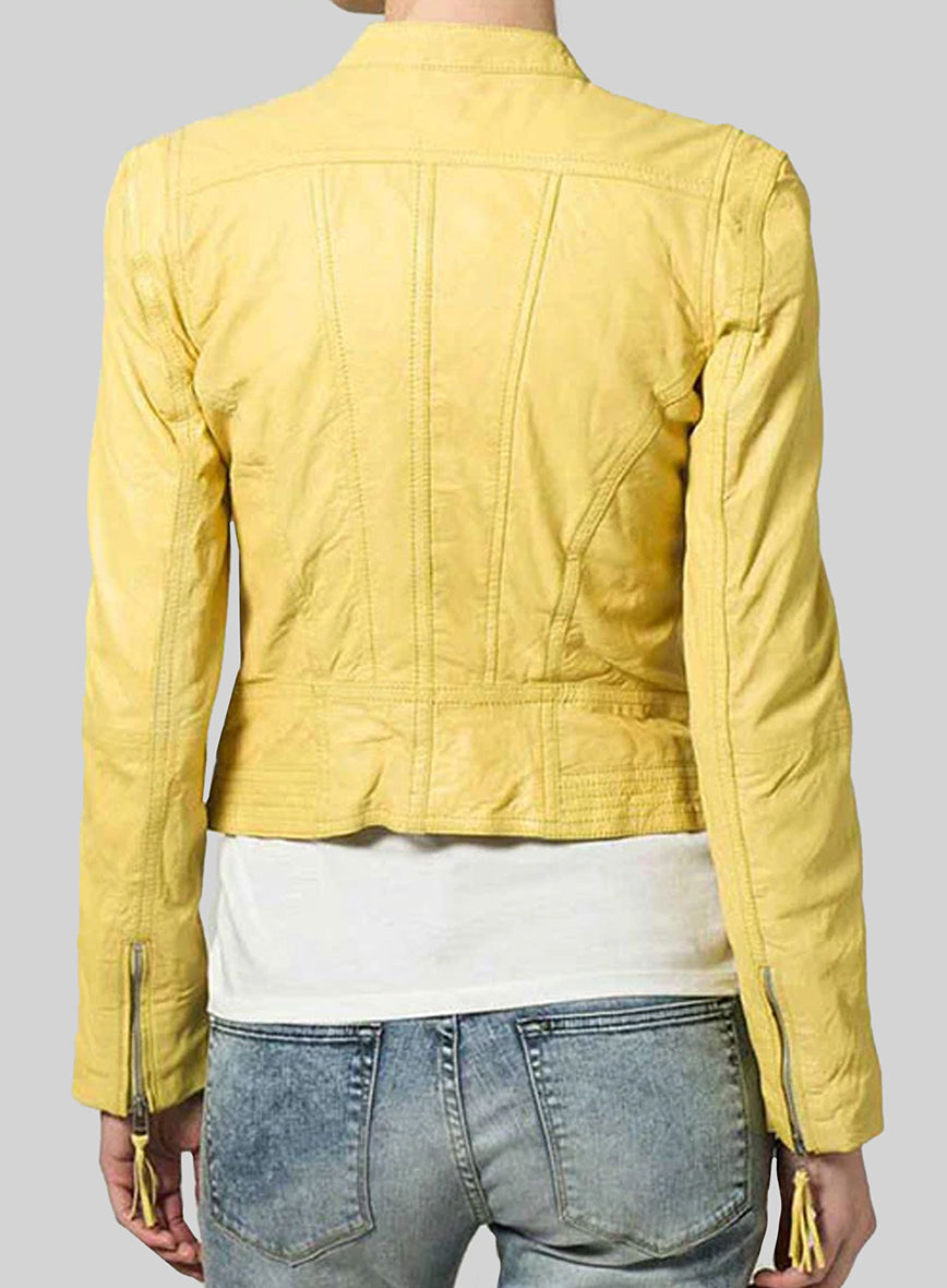 Leather Jacket # 520