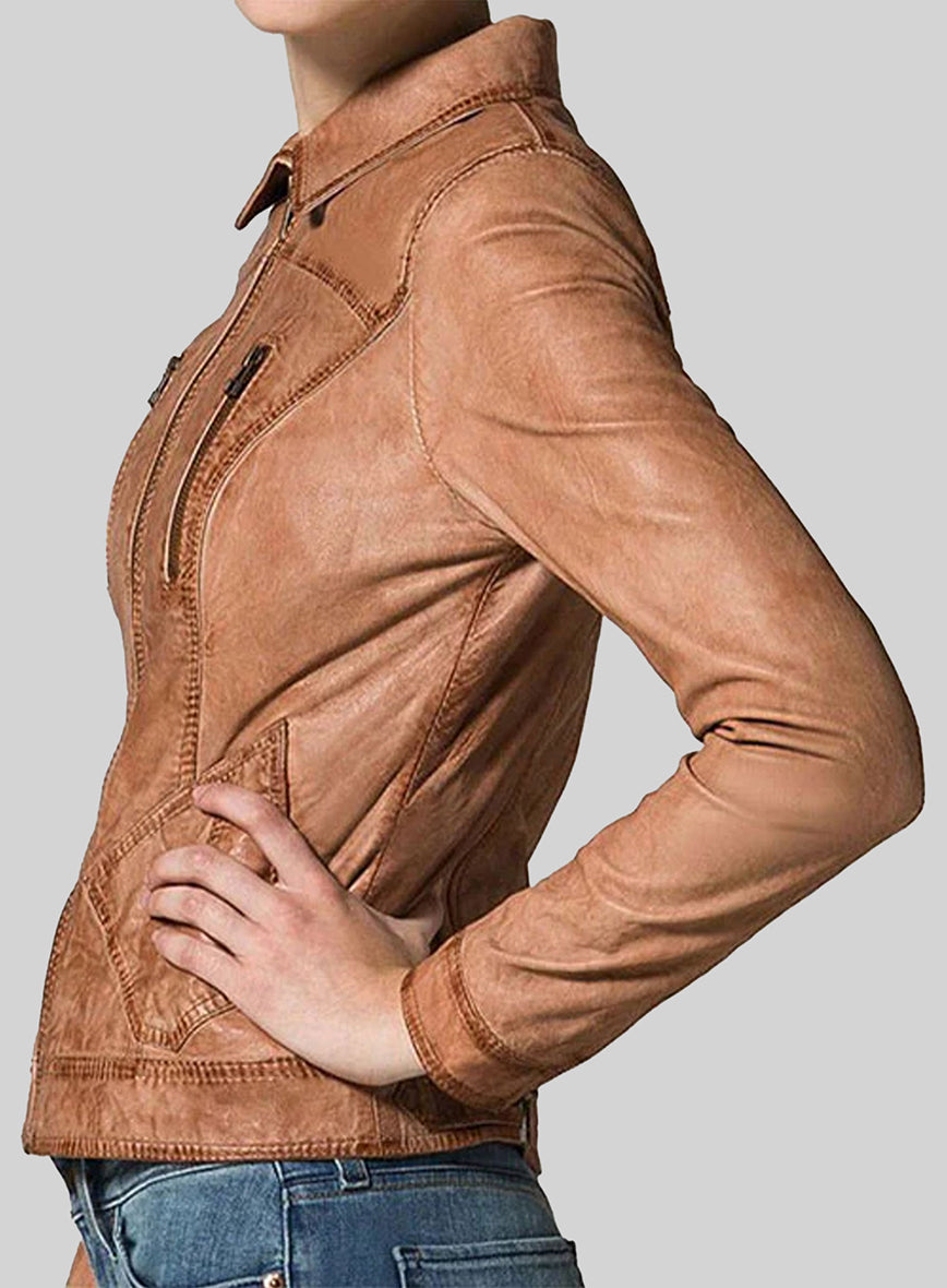 Leather Jacket # 537