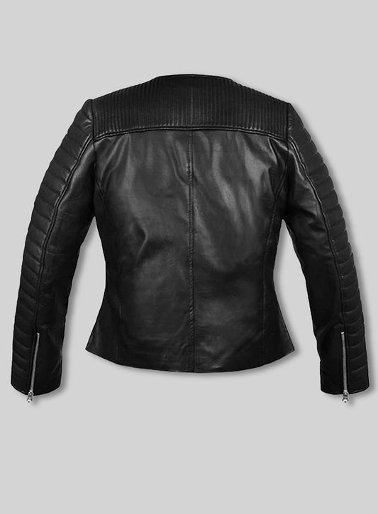 Leather Biker Jacket # 540