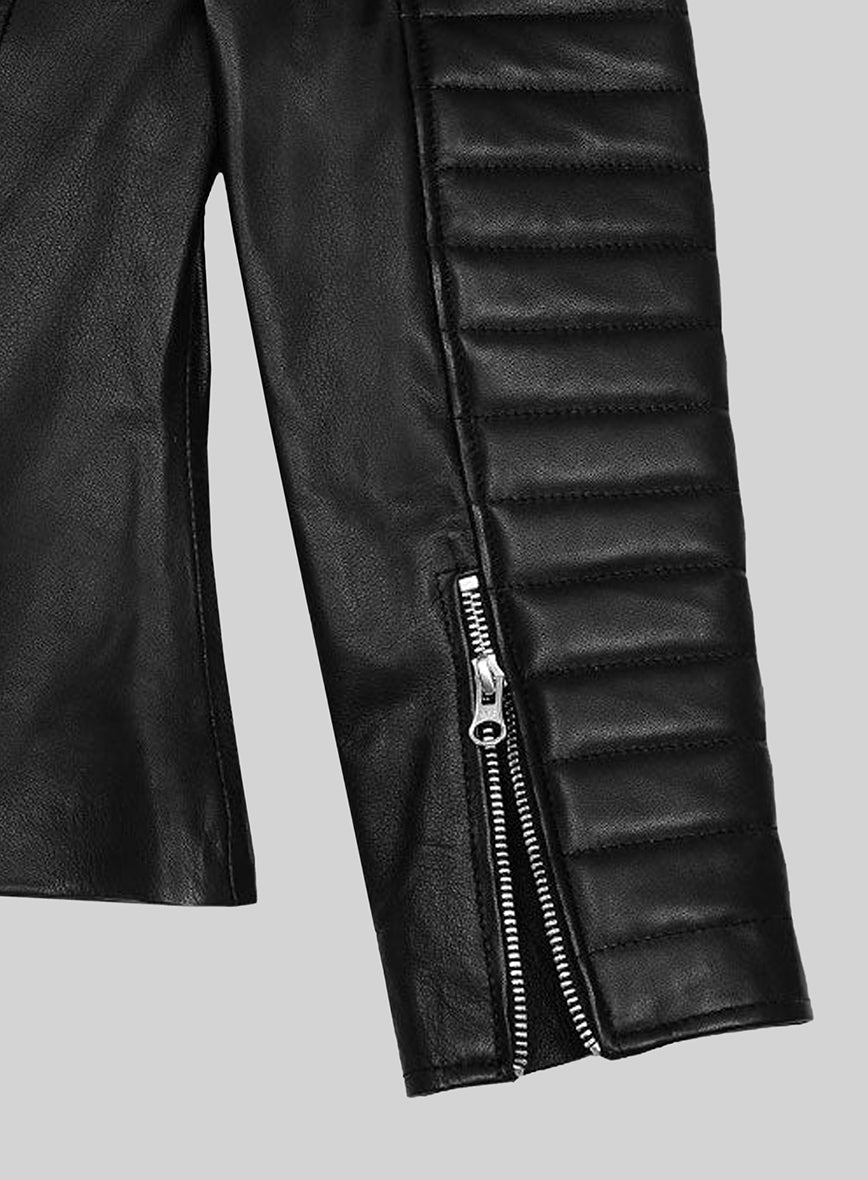 Leather Biker Jacket # 540