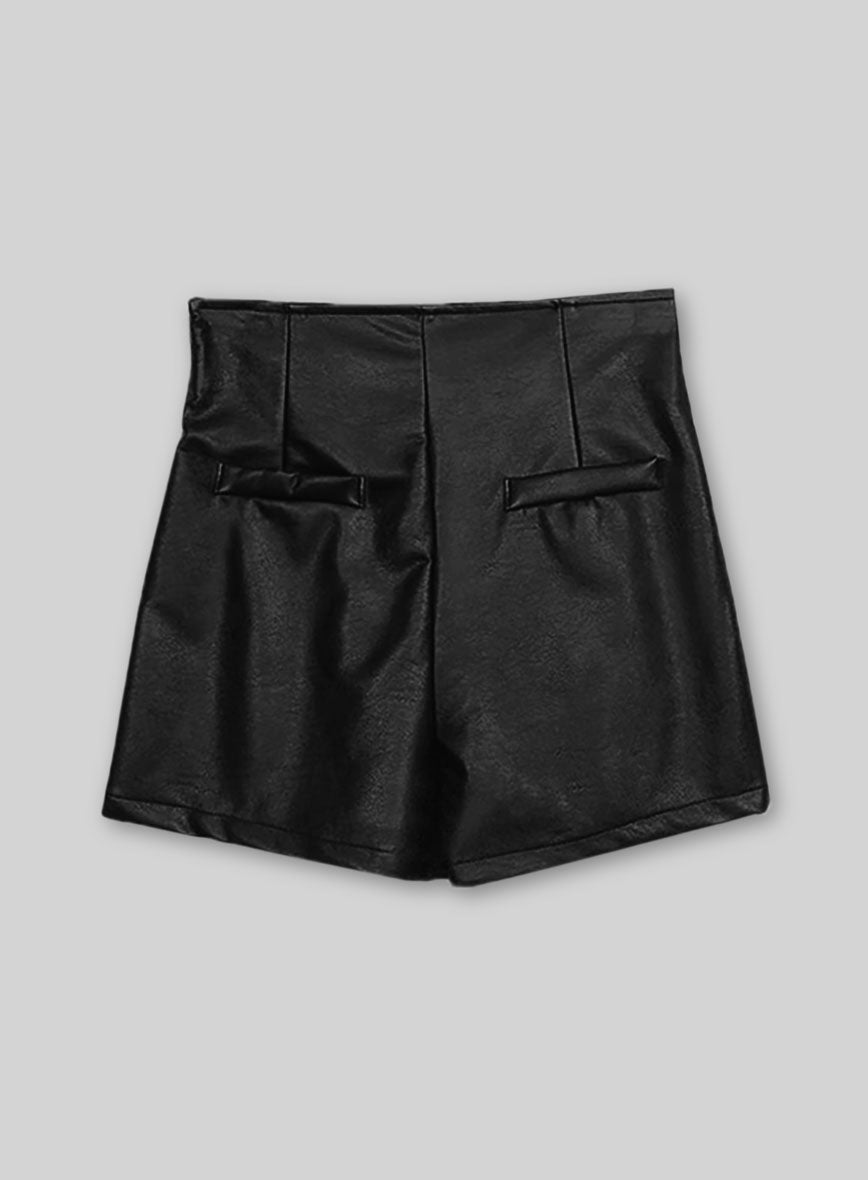 Leather Cargo Shorts Style # 379