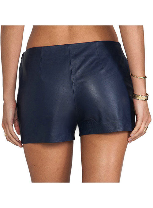 Leather Cargo Shorts Style # 384 - LeatherCult