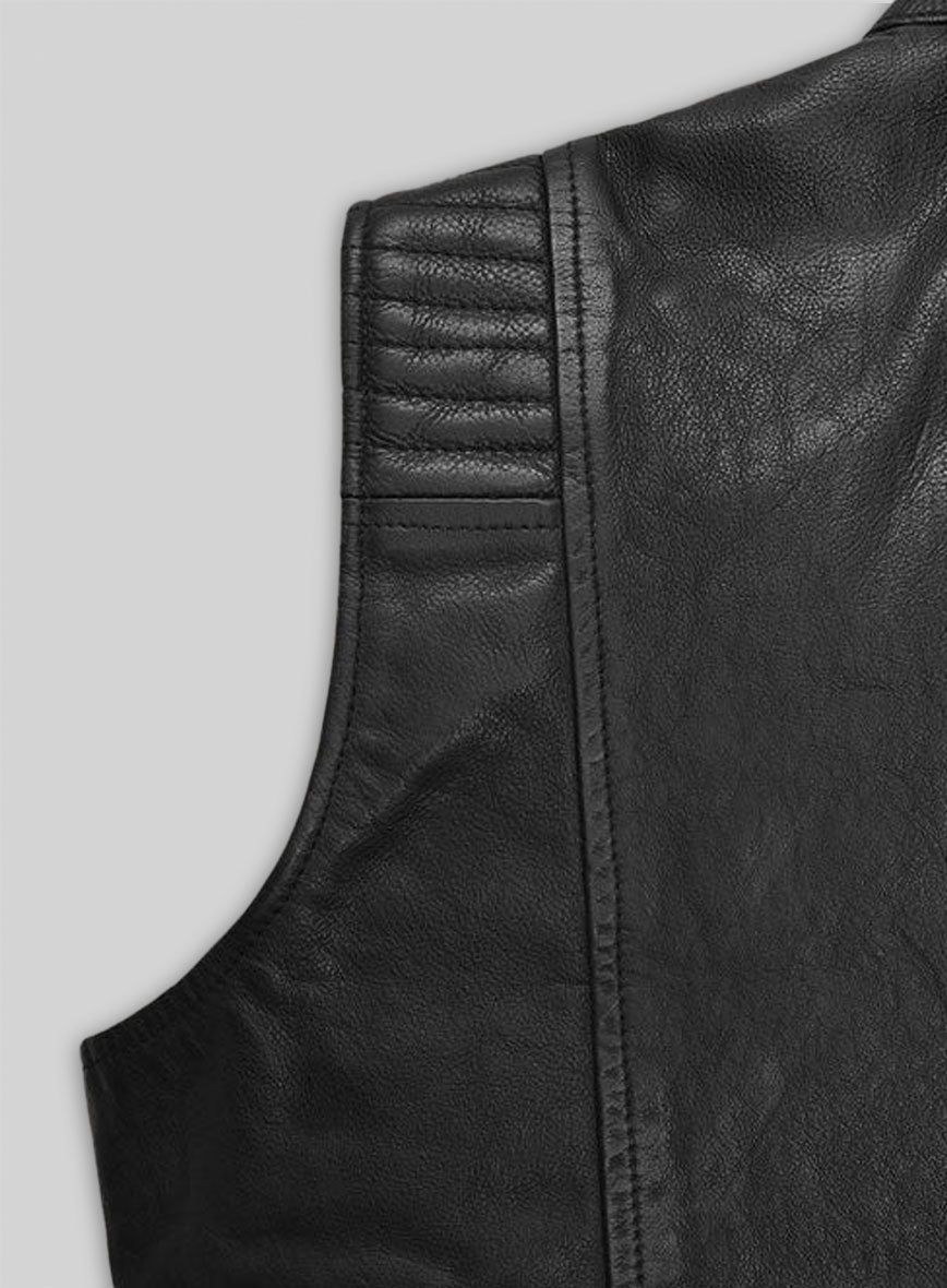 Leather Vest # 354