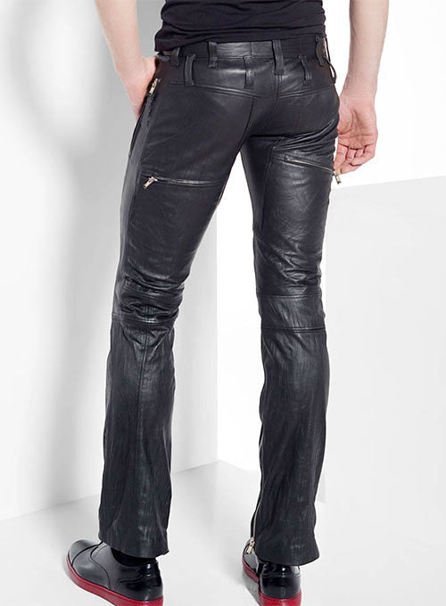 Leather Biker Jeans - Style #507 - LeatherCult
